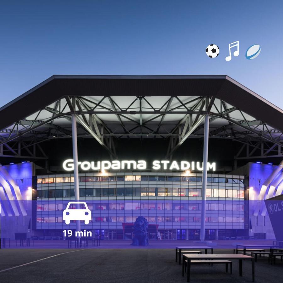 Le Petit Cocon - Parking Prive - Lyon Sud Apartment Venissieux Luaran gambar