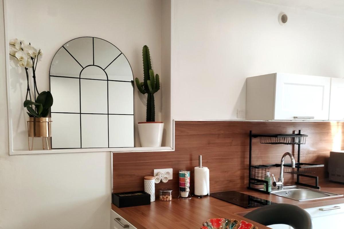 Le Petit Cocon - Parking Prive - Lyon Sud Apartment Venissieux Luaran gambar